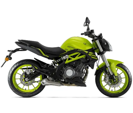 Benelli Motorcycle 302S green blk - gold blk - 2022