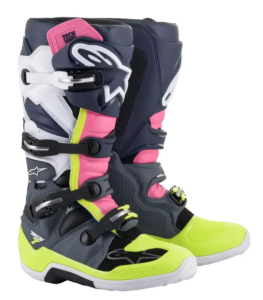 20120149076 TECH 7 DK GR DK BL PNK Size 10 (Size 7)