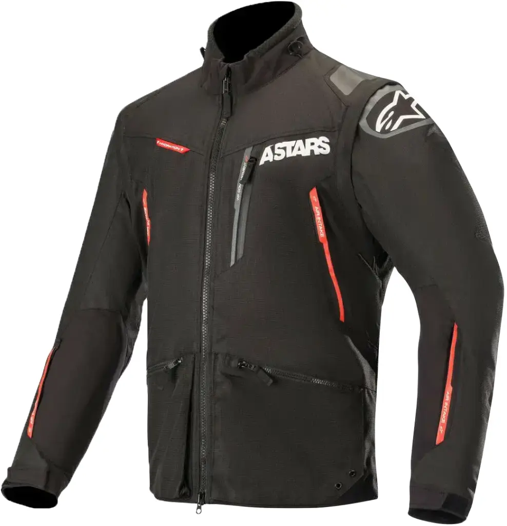SESSION RACE JACKET - BLACK RED 370351913 Size: 3XL (L)
