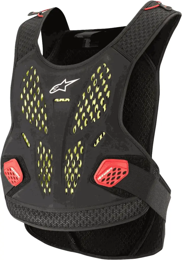 SEQUENCE CHEST PROTECTOR - ANTHRACITE RED 6701819143 Size: M/L